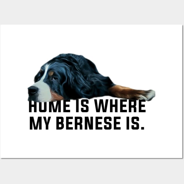 bernese mountain dog Wall Art by Bernesemountaindogstuff